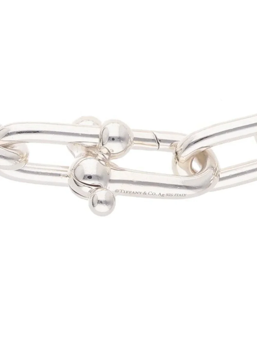Tiffany & Co Large Link Silver Bracelet